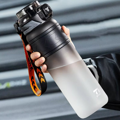 1000Ml/600Ml High Quality Tritan Material Water Bottle with Straw Portable Durable Gym Fitness Outdoor Sport Drinking Bottled