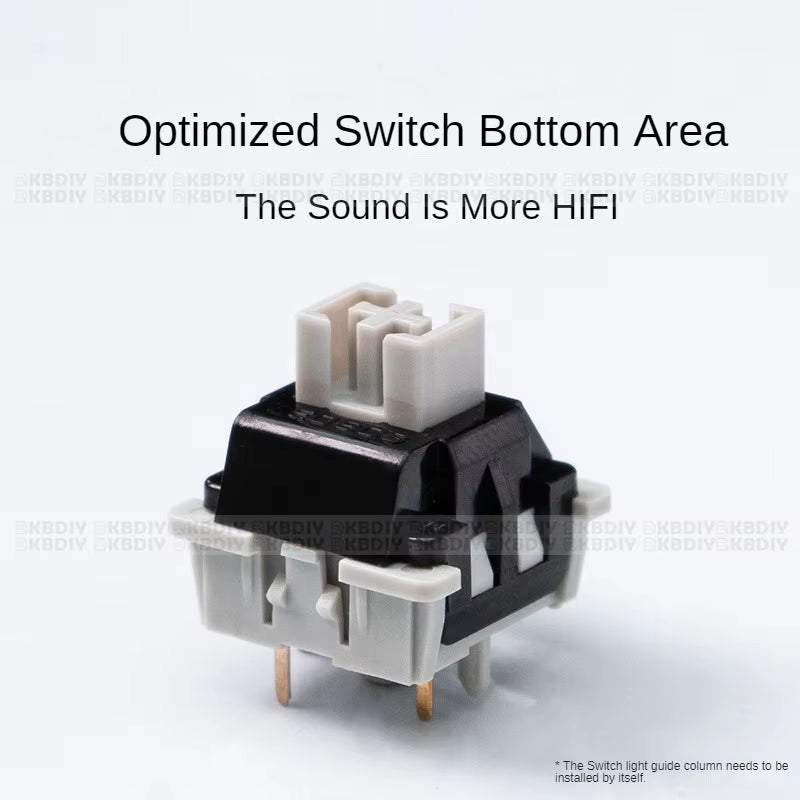 Graywood V4 V3 Switch Linear POM HIFI Switches for Custom Mechanical Keyboard KIT 3/5Pin DIY Gaming Accessories GMK67