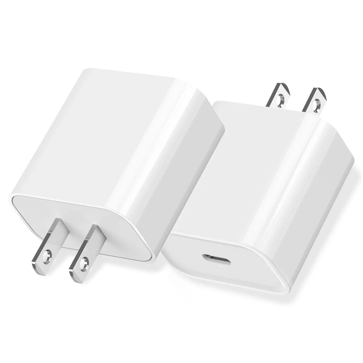 2 PCS Charger 20W Fast Charging [Apple Mfi Certified] USB C Wall Charger Block for Iphone 14 Pro Max/13 Pro/12 Mini/11/Xs Ipad Pro,Samsung Galaxy