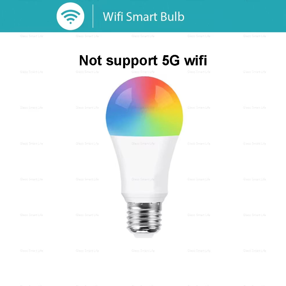 18W 15W Zigbee 3.0 Led Light Bulb RGB+WW+CW E27 Tuya Wifi Smart Home Led Lamp Compatible with Alexa Amazon Google Assistant