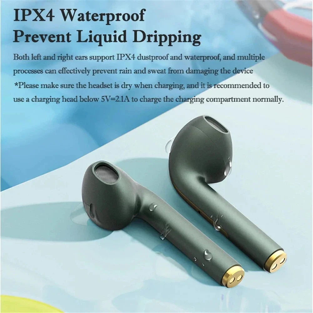 Xiaomi J18 Hi-Fi Wireless In-Ear Stereo Earphones with Microphone, Bluetooth, Touch Control, Waterproof, and Noise-Cancelling Features