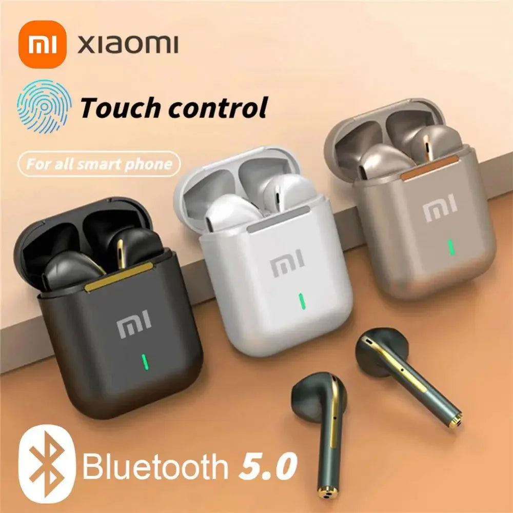 Xiaomi J18 Hi-Fi Wireless In-Ear Stereo Earphones with Microphone, Bluetooth, Touch Control, Waterproof, and Noise-Cancelling Features