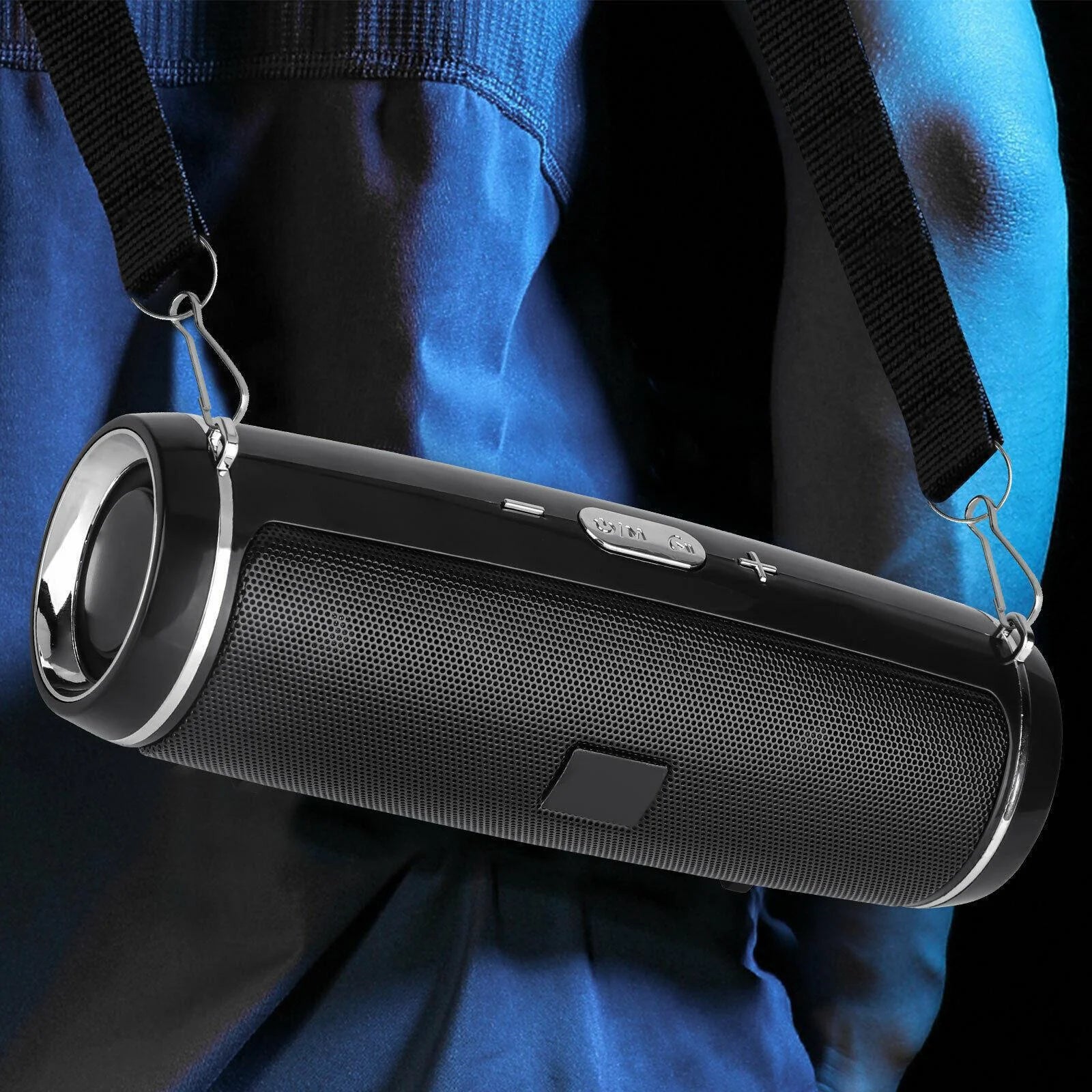 Bluetooth 5.1 Speaker Wireless Waterproof Outdoor Stereo LOUD Bass USB/TF Strap